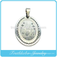 Top Quality Fashion Christianity Stainless Steel Religious Jewelry Nuestra Guadalupe Pendant Made In China